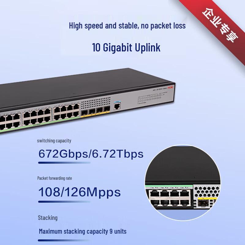 H3C S5130V2-28S-LI Enterprise Layer 3 Managed Switch
