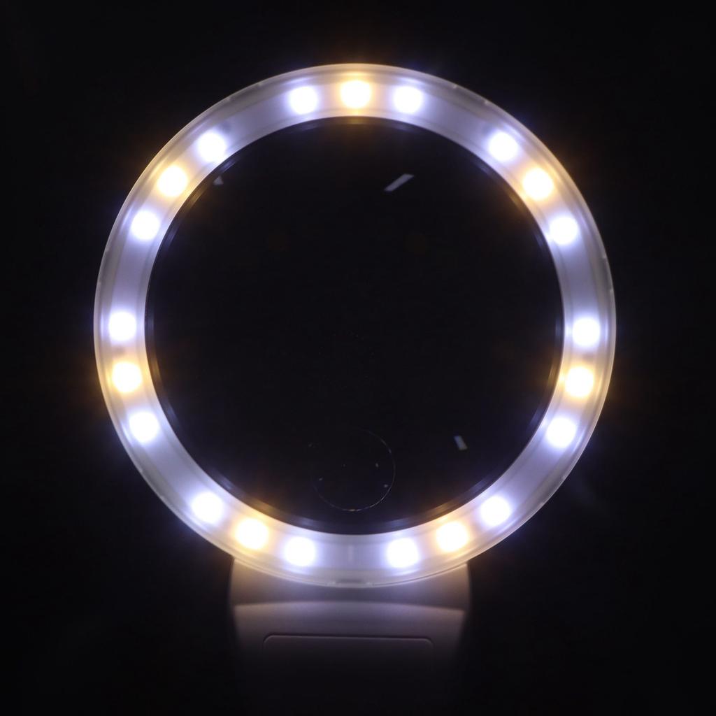 Настольная лупа 120 мм Регулируемая Твердость 5H Складная Паяльная лупа с 21 светодиодом для чтения Вышивки