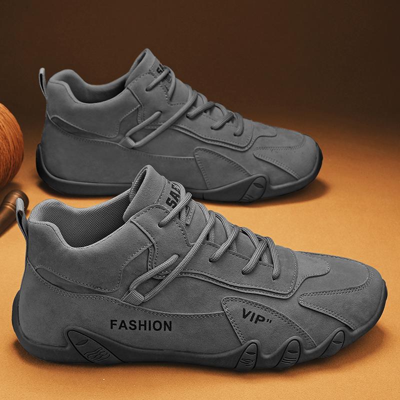 Обувь для защиты труда. Мужская рабочая обувь на стройке. Износостойкая обувь с высоким берцем. Повседневные ботинки для вождения автомобиля.