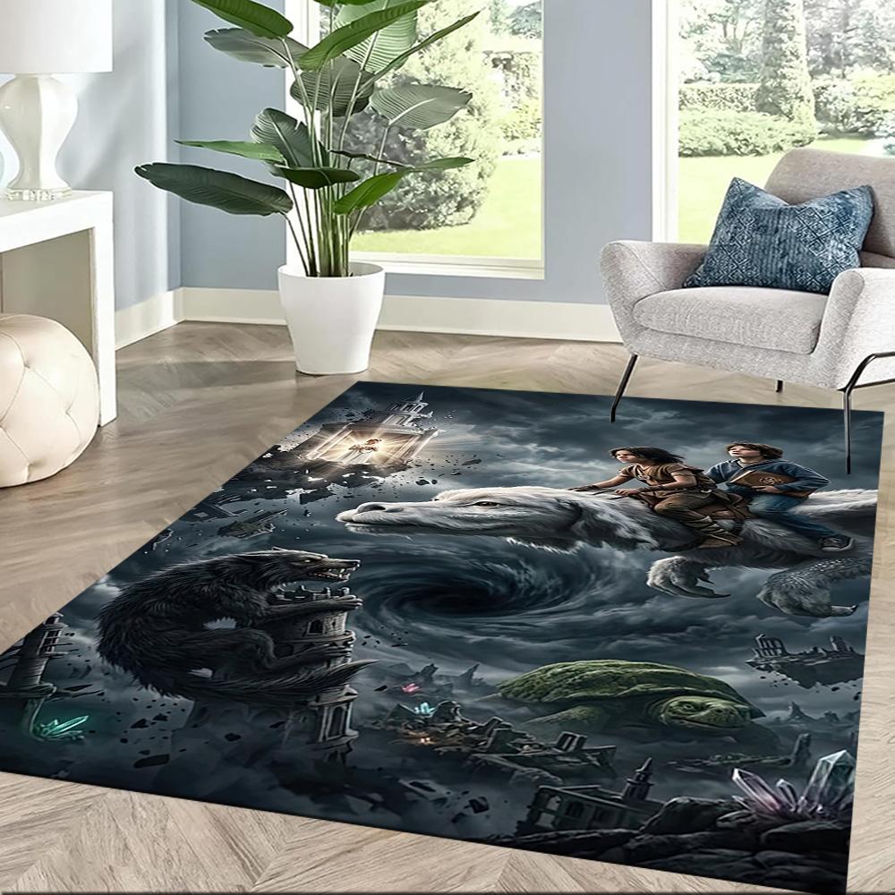 Gothic Style Floor Rug Office Rug Perfect for Dining Room Balcony Study room Living Rooms Anti-slip Rug Office home decor