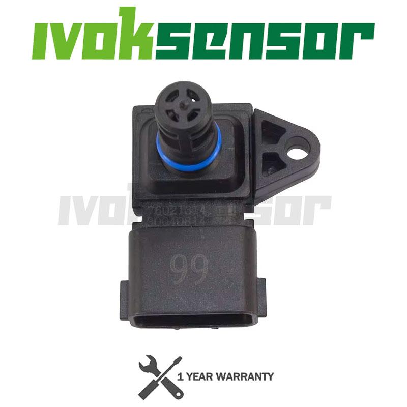 4 BAR 4Bar MAP Manifold Intake Air Pressure Sensor For Peugeot KIA Citroen Hyundai Renault 80018383 5WK96841 2045431 5WY2833A