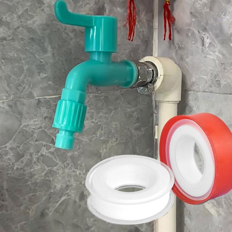 PTFE Водоуплотнительная лента для сантехники Высокотемпературостойкая и коррозионностойкая герметизирующая лента Эффективная лента для домашнего использования