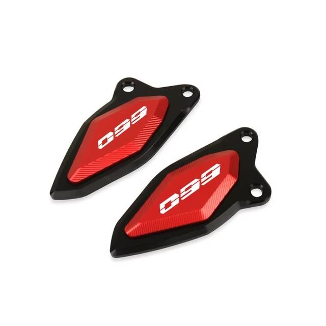Подходит для Daytona 660 2024 Мотоциклетная подножка Защитная накладка на пятку Задние подножки Защита педали подножки