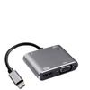 Док-станция USB-C на HDMI/VGA: Конвертер для зеркалирования экрана телефона на монитор