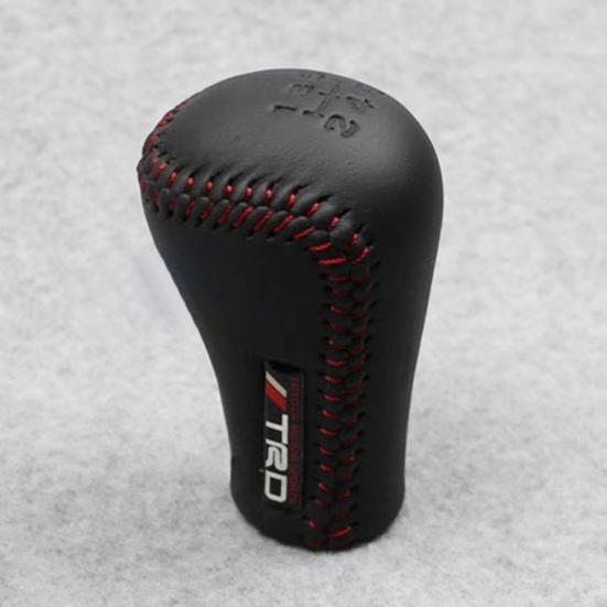 5-скоростной автомобильный кожаный универсальный рычаг переключения передач из искусственной кожи