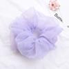 Summer Organza Silk Scrunchies Elastic Hair Bands for Women Fashion Hair Rope Ponytail Holder Ties Girl Hair Accessories
