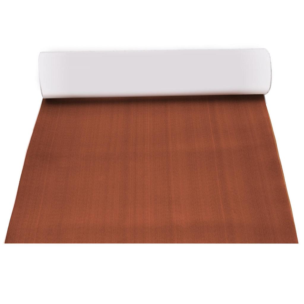 2400x450x6 мм ЭВА Пена Морской Лодка Яхта Напольное Покрытие Искусственный Тик Палуба Лист Коврик Напольный Коврик Самоклеящийся Коричневый Серый