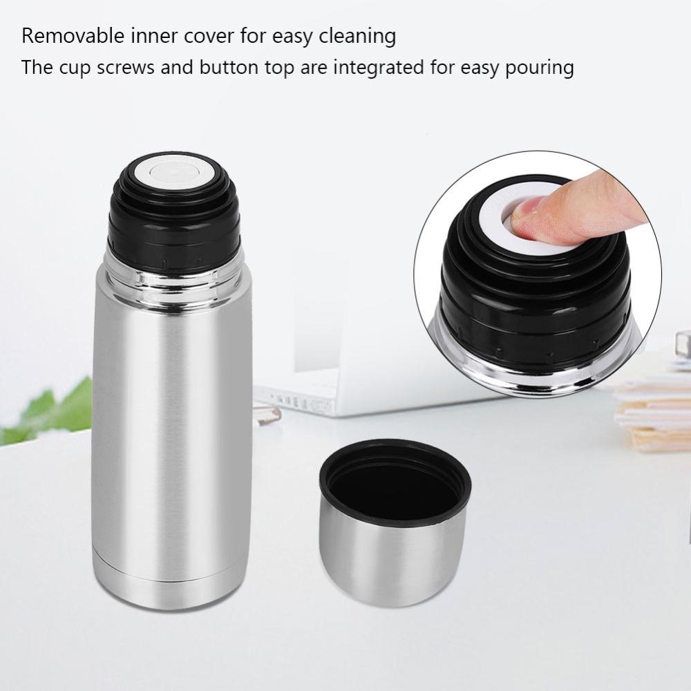 Vacuum Insulation Drinking Mug Multisize Outdoor Mug Easy Clean Insulated Bottle Travel Commuting
