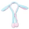 Rabbit Hat Ear Moving Jumping Hat Plush Hat Cap For Women Girls Party Hat Flash Of Light