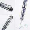 LAMY (Lamy) Safari Vista (Vista) Fountain Pen - Ergonomic Grip and Polished Steel Tip Size M - Pe...
