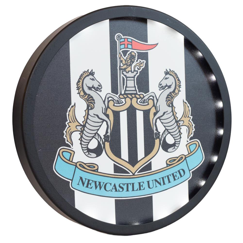 Newcastle United FC Metal Crest Sign