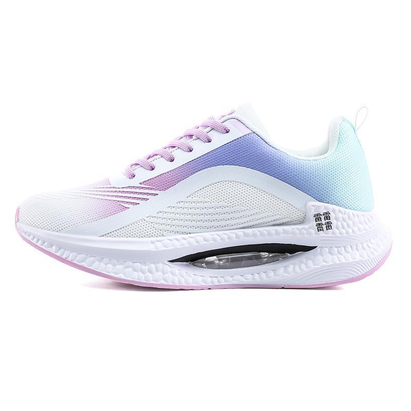 2025 Spring Sports Shoes Out of Sight Men's Casual Mesh Breathable Air Cushion Rebound Light Running Shoes Breathable and Comfortable