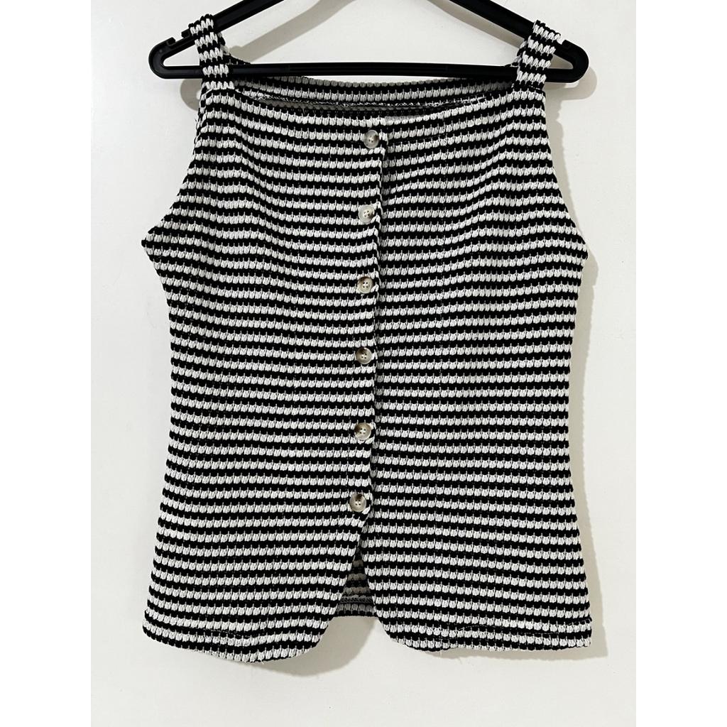 Summer New Women's Casual Button Sleeveless Camisole Tank Top, Leisure