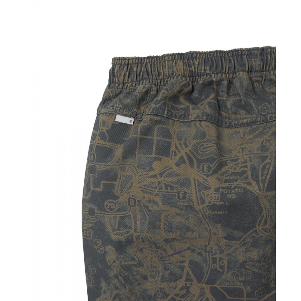 Thisisneverthat Легкие брюки сине-серого цвета