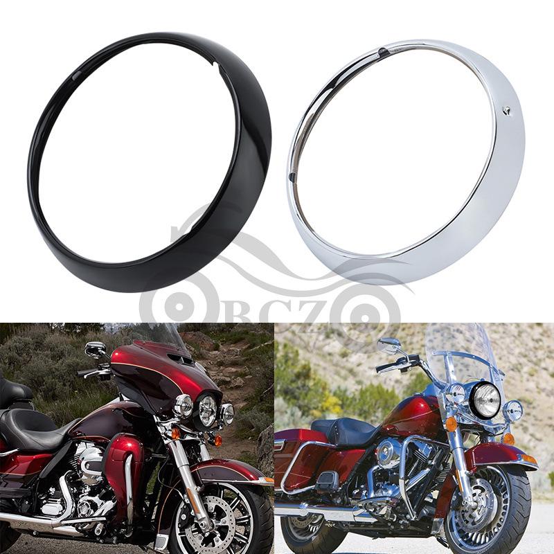 Накладка, Кольцо и Корпус Фары 7" для Harley Road Glide/King - Аксессуары для Мотоциклов