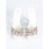 1099-Q17 Rhinestone Sexy High Heels 13CM Thin Heel Waterproof Table Slippers Transparent Crystal Shoes Wedding Shoes Banquet