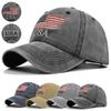 Baseball Hats For Men American Flag Patch Breathable Mesh Classic Baseball Caps Adjust Cotton Running Ball Hats