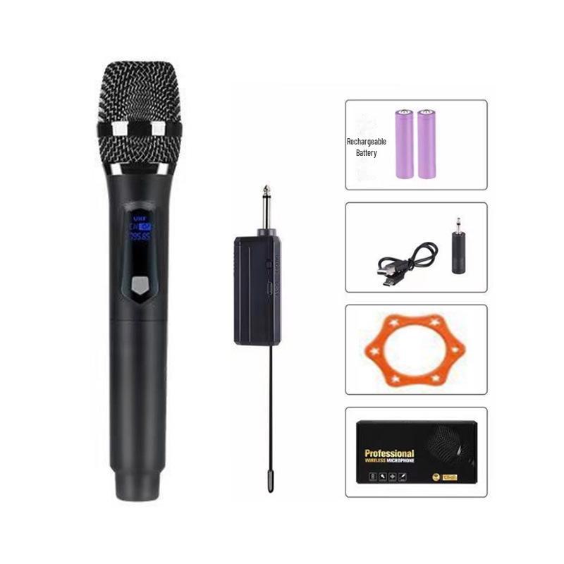 Популярный беспроводной микрофон 108 с 2.4G Dual Home KTV и динамиком для уличной сцены