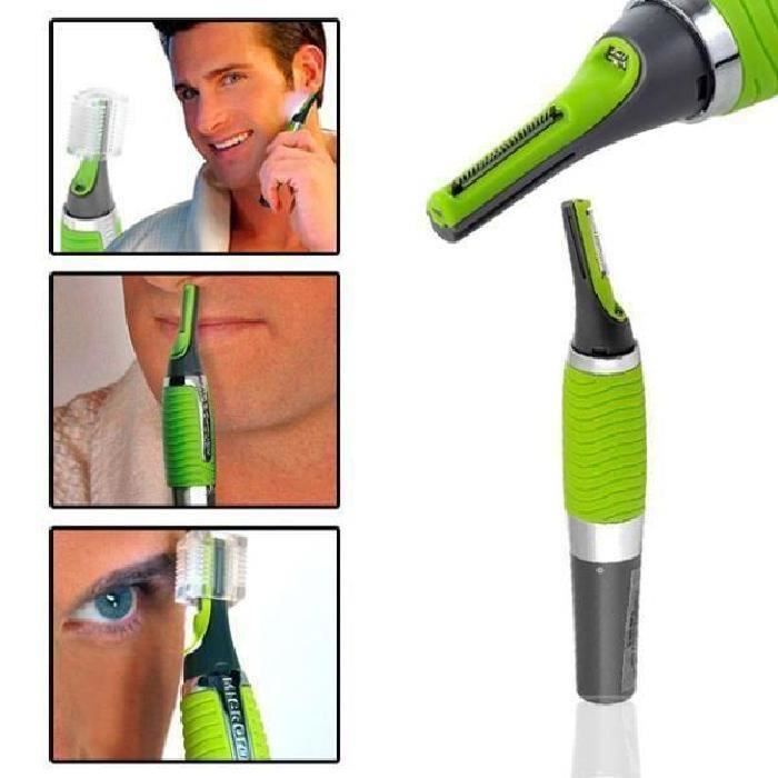Battery-Powered Razor Trimmer - Micro Touch MAX - For Men - Nose Hair Removal - Ear Hair Removal