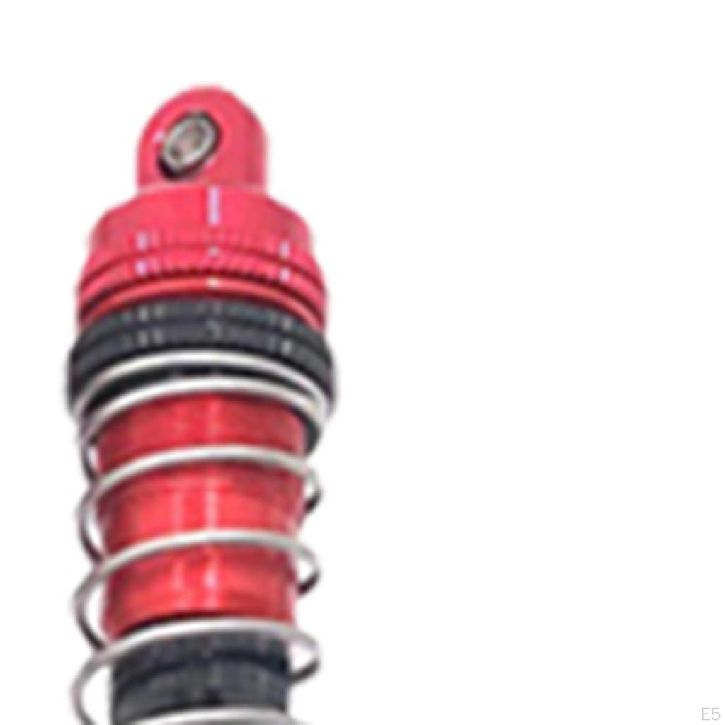 2 Packs Adjustable RC Car Oil Shocks Metal Shock Absorbers for 124018 124019 144001 Spare Parts
