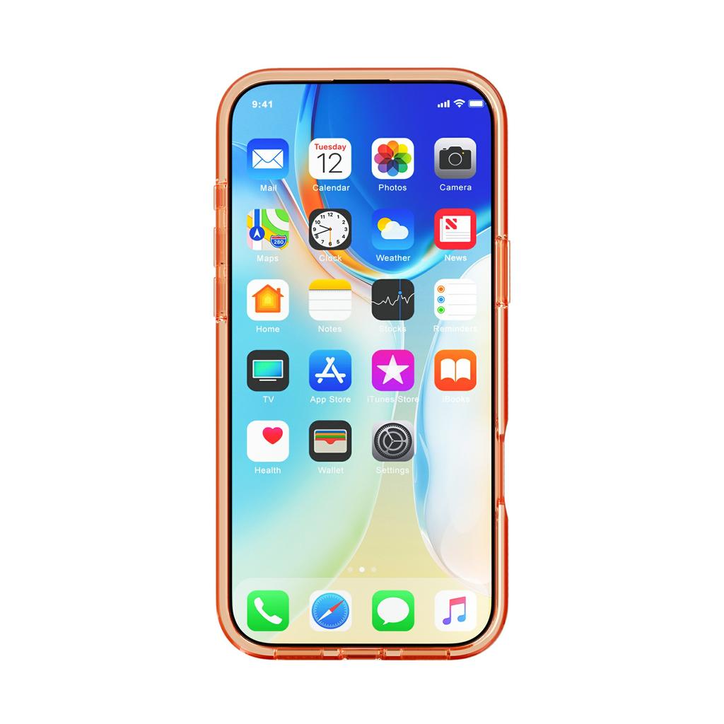 For iPhone 17 Pro Magnetic Case Compatible with MagSafe PC + TPU Clear Phone Cover