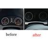 For Volkswagen Tiguan 2010-2016 Dashboard Panel Strip Cover Trim Silver Steel