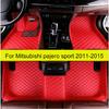 Автомобильные коврики для Mitsubishi pajero sport 2011 2012 2013 2014 2015 автомобильные коврики для ног автомобильный ковер