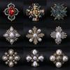 Retro Baroque Exaggerated Cross Brooch - Multifunctional Fashion Accessory