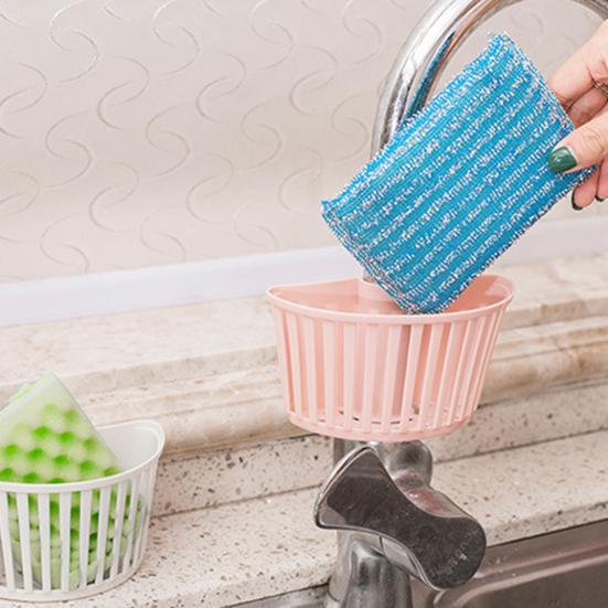 Fruit Vegetable Filter Spout Holder Sponge Storage Kitchen Drain Shelf Basket Sale Goods
