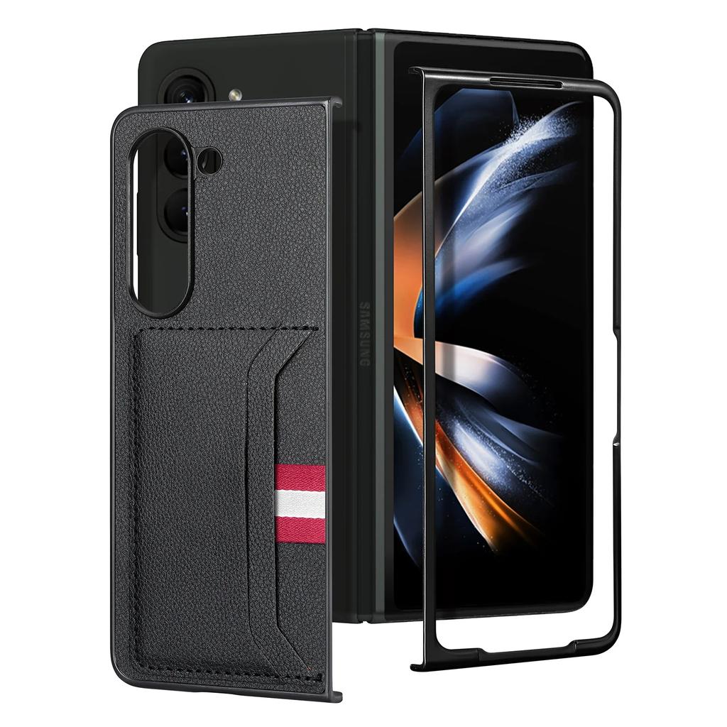 Деловая модная чехол-кейс для мобильного телефона Samsung Galaxy Z Fold7 5G Fold 7 6 5 Fold6 Fold5 Fold3 Fold4 Fold2 Fold 4 3 2