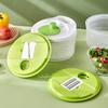 Versatile Salad Spinner with Funnel - Durable PP Kitchen Gadget for Fruits and Vegetables Ideal for Motorhomes