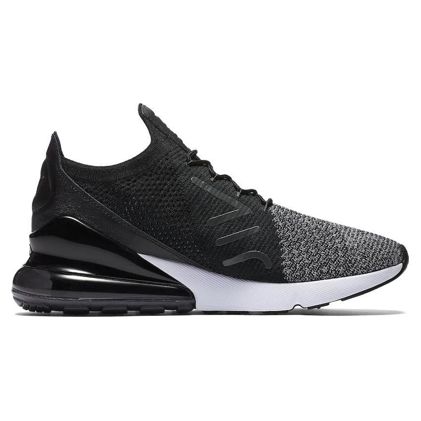 Nike Air Max 270 Flyknit Черный Белый AO1023-001