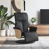 VidaXL Reclining Massage Armchair Footrest, Relaxation Chair with Backrest, Seat with Armrests Living Room, Modern, 356637