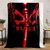 Skull and Crossbones Design Blanket for all seasons blanket lunch break throw gift