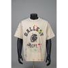 Mens Loose Fit Cotton T-Shirt With Colorful Cartoon Print Casual Short Sleeve Tee Youth