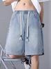 Men's Summer Lightweight Denim Shorts 2026: New Trendy Straight-Leg, Loose-Fit Casual Capris