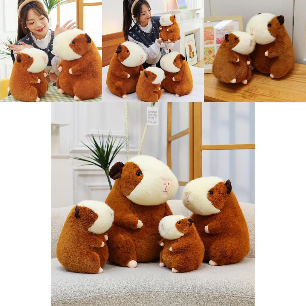 Adorable Capybara Plush Toy Soft Cuddly Water Pig Pillow For Kids Birthday Gift