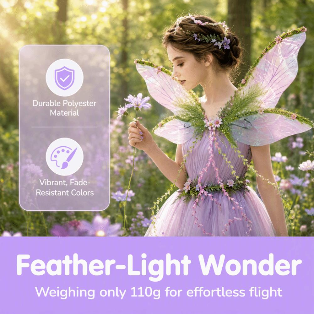 Wing Props Cicada Butterfly Wings Costume Accessories Fairy Elf Wings Theme Party