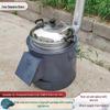 Новая портативная дровяная печь для улицы с большой подставкой для котелка для кемпинга и домашнего использования