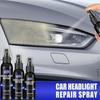 Восстановительная жидкость для автомобильных фар, удаляющая оксидную грязь, портативная жидкость для ремонта фар, жидкость для восстановления фар автомобиля