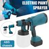 Cordless Paint Sprayer with Detachable Tank 3 Spray Patterns Adjustable Flow Control Battery Powered Handheld Paint Sprayer