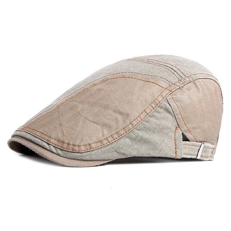 Весенне-осенний хлопковый берет, кепки газетчика для мужчин, британская винтажная кепка, плоская кепка, шляпы художников Гэтсби, шляпа водителя Ivy Hat Boina