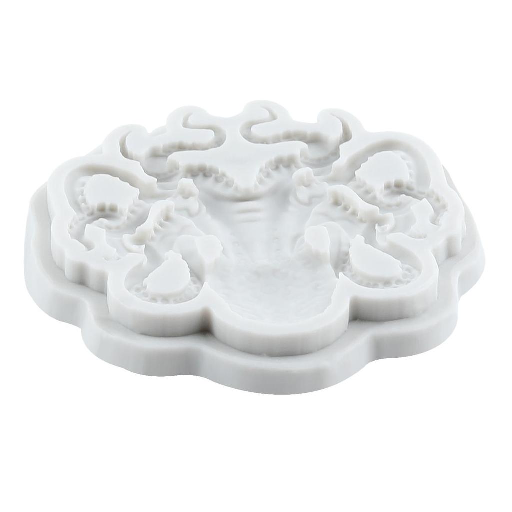 Силиконовые формы Осьминог Форма для мастики Осьминог Инструменты для украшения торта Топпер для кекса Конфета Шоколад Форма для гампасты