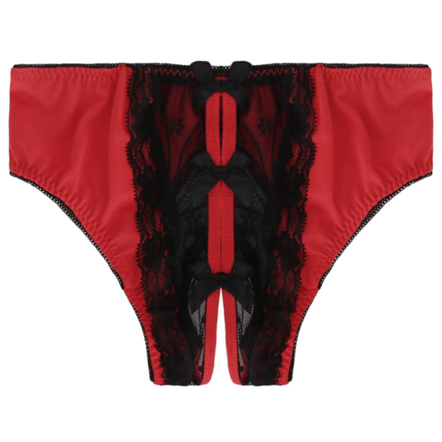 Sexy Open Crotch Sexy Panties Female Passion Perspective Lace Open Panties