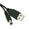 USB-порт 5 В 5,5*2,1 мм, разъем кабеля питания постоянного тока для небольших электронных устройств, USB-удлинитель