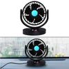 360 Degree Adjustable Car Cooling Fan Single/Dual Head Automotive Electric Fan Desktop Fan  Summer