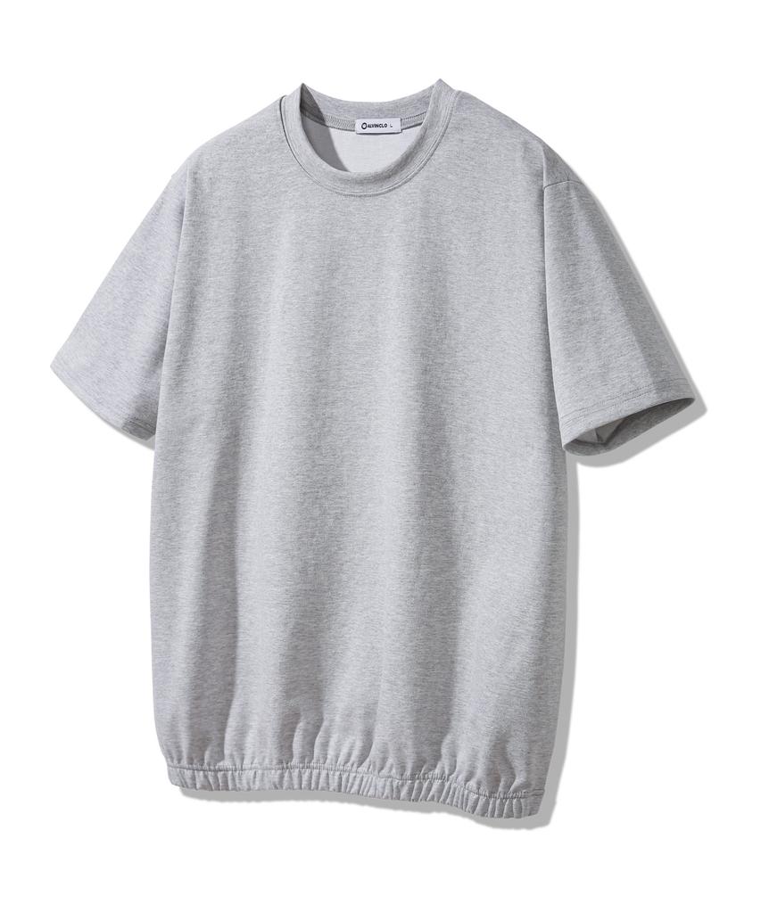 ALVINCLO Fake Elastic Waist Self-Tuck Muscle Fit Short Sleeve T-Shirt Ast3512 (3 Colors)