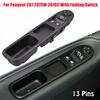 Drive Side Master Power Window Switch Lifter Control Button With Folding For Peugeot 207 207SW 207CC 6554.QA 6554QA 9654859677