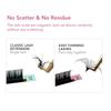 DIYDAY Hot Sale Winged Easy Fan Flat Soft Volume Black Synthetic Hair Machine Made Lash Extensions