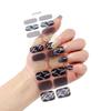Gel Nail Sticker 20 Nail Semi-curing Lamp Nail Sticker Hardens Waterproof Full Sticker Fluorescent